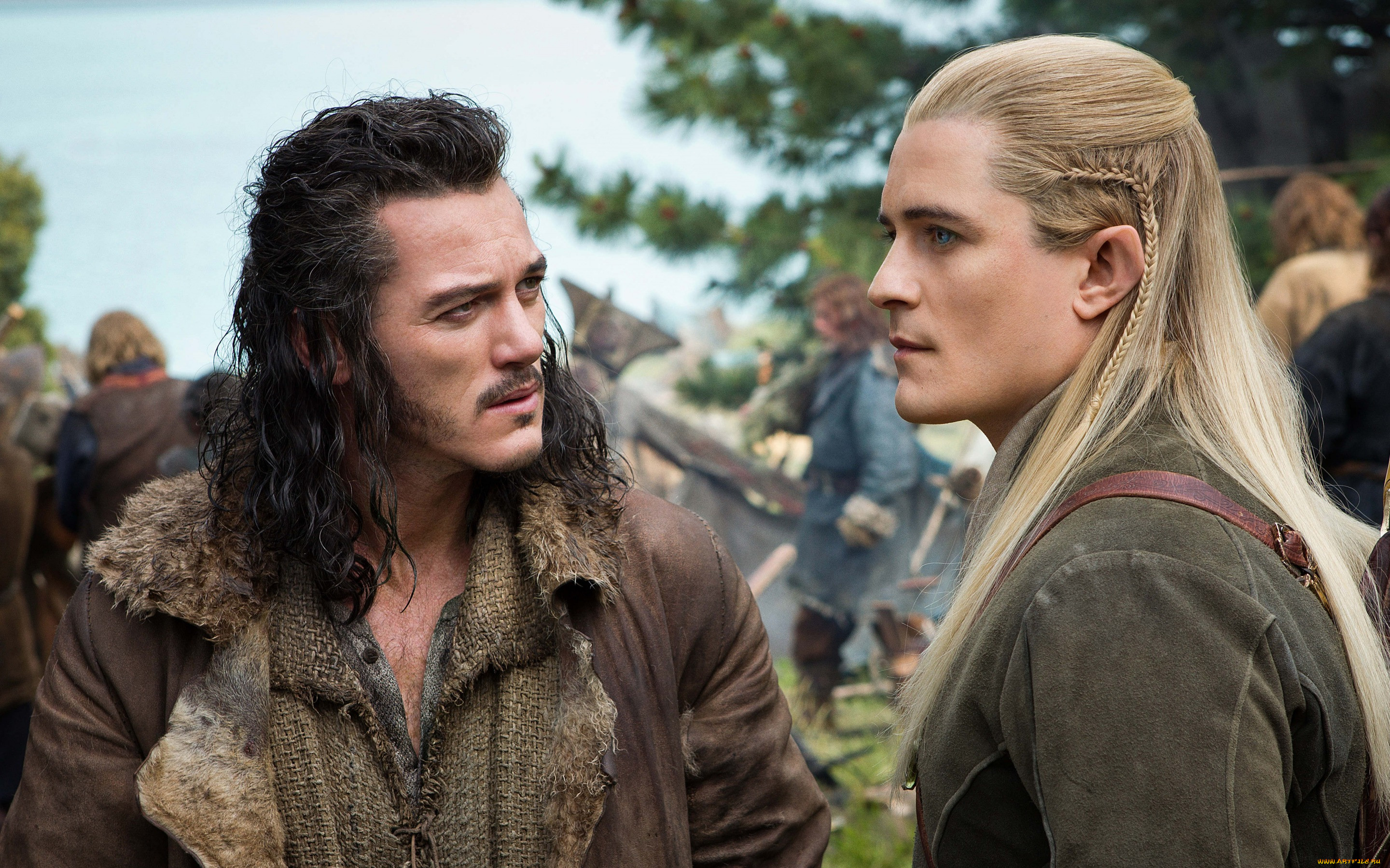  , the hobbit,  the battle of the five armies, film, movie, armies, five, the, hobbit, battle, of, armof, legolas, 3, luke, evans, bard, bowman, orlando, bloom